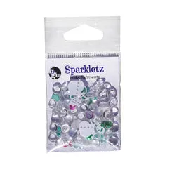 Buttons Galore Frosty Friends Sparkletz Streumix Winter 10 g