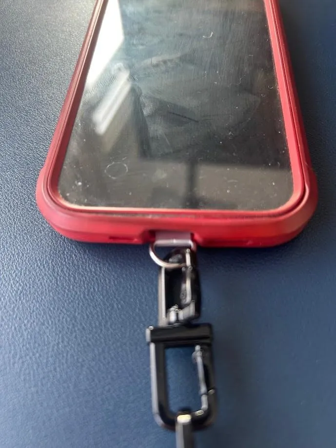 MORSUNBELA Handykette Handyband zum Umhängen verstellbar