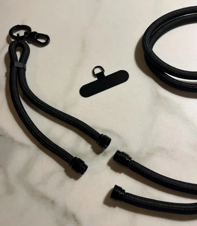 MORSUNBELA Handykette 4-in-1 Handyband zum Umhängen