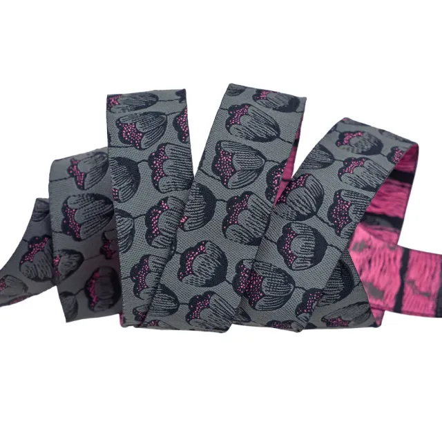 Renaissance Ribbon Magic Tulips Jacquardband 1 Yard Polyester