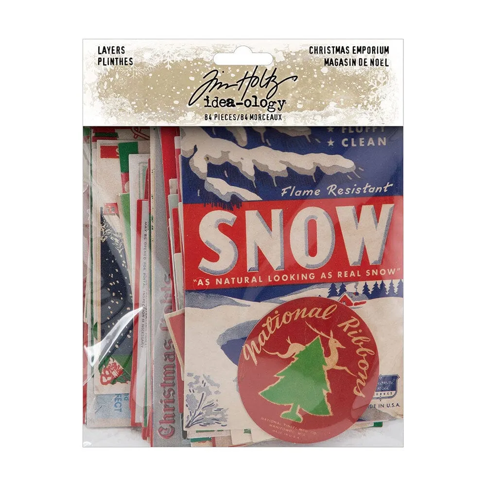 Idea-ology Tim Holtz Layer Papierdeko