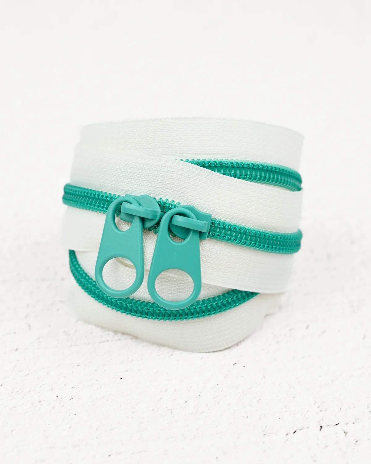 Renaissance Ribbon Ocean Frost #5 Taschenreißverschluss
