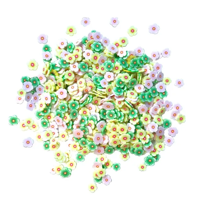 Buttons Galore Sprinkletz Pastel Blooms Deko 12g