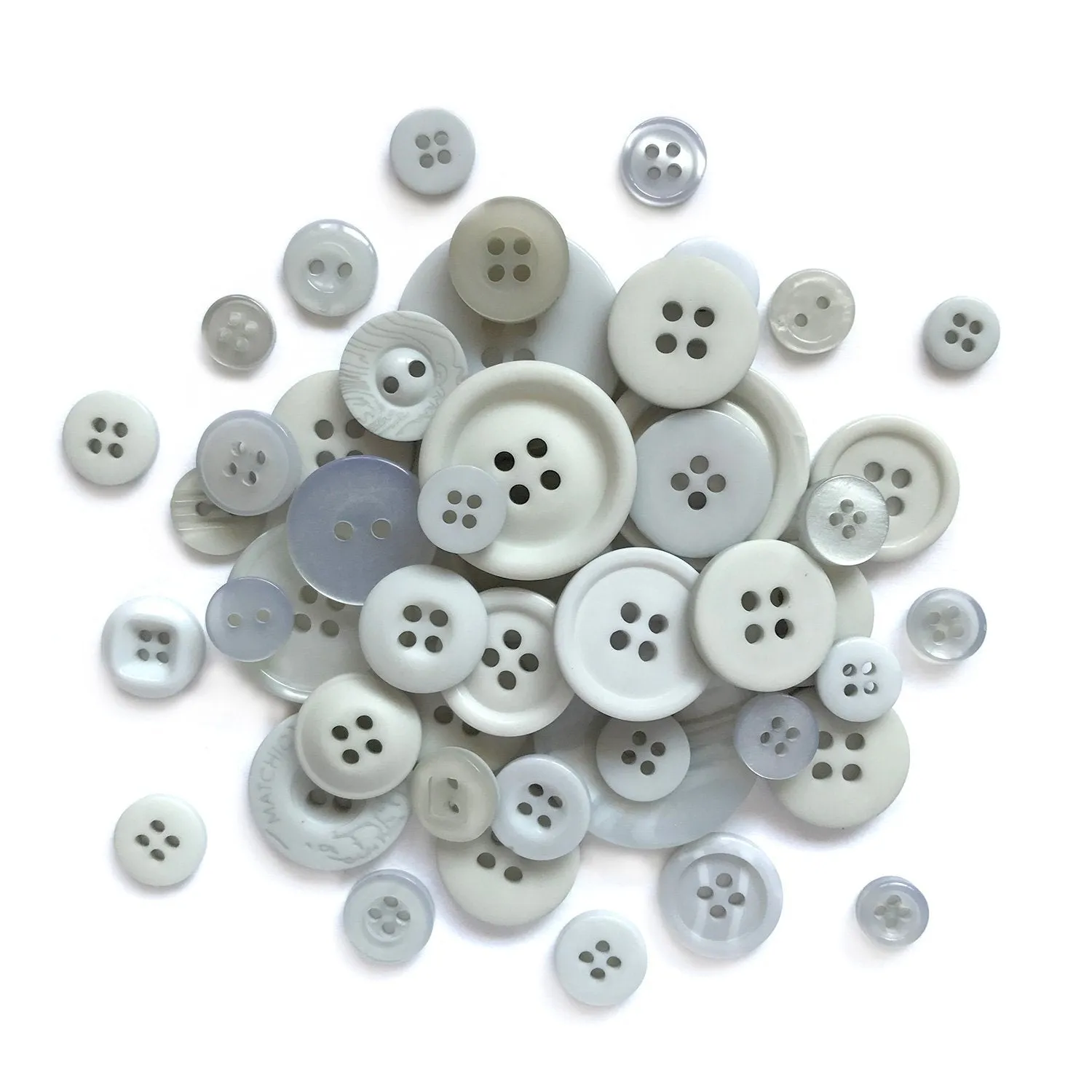 Buttons Galore Knöpfe-Mix im Glas