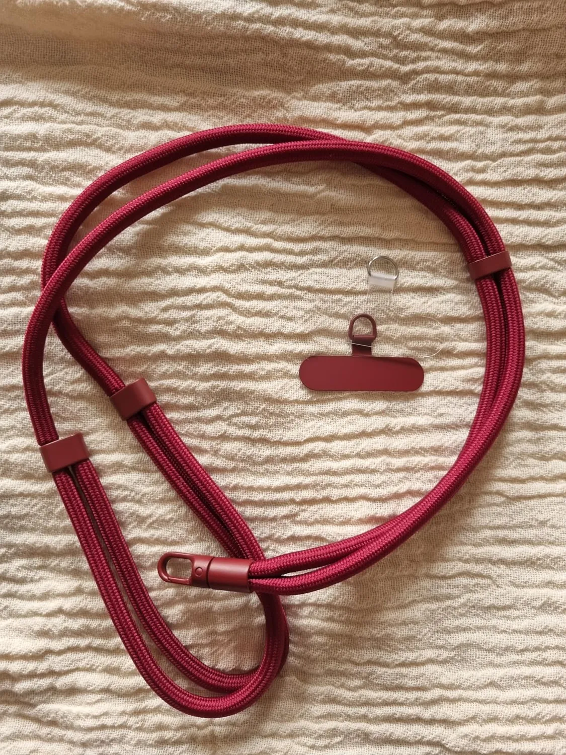 MORSUNBELA Handykette Kurz Handyband verstellbar
