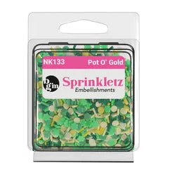 Buttons Galore Pot O' Gold Sprinkletz Streusel 12 g St. Patrick