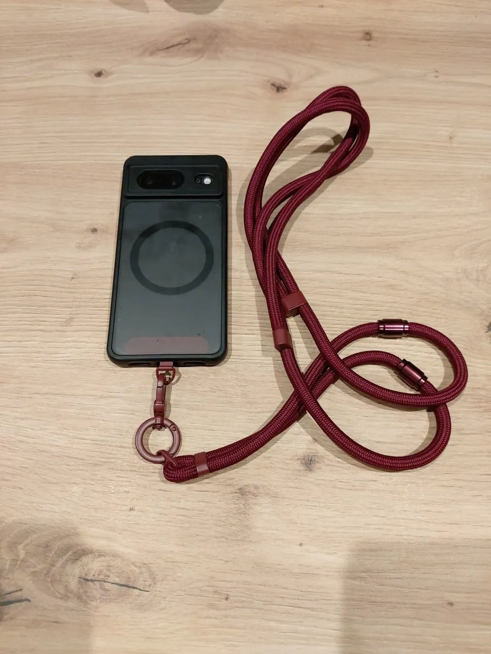 MORSUNBELA Handykette 4-in-1 Handyband zum Umhängen