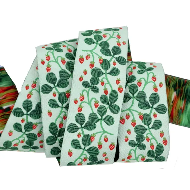 Renaissance Ribbon Love Letter Strawberry Webband 38 mm 1 Yard