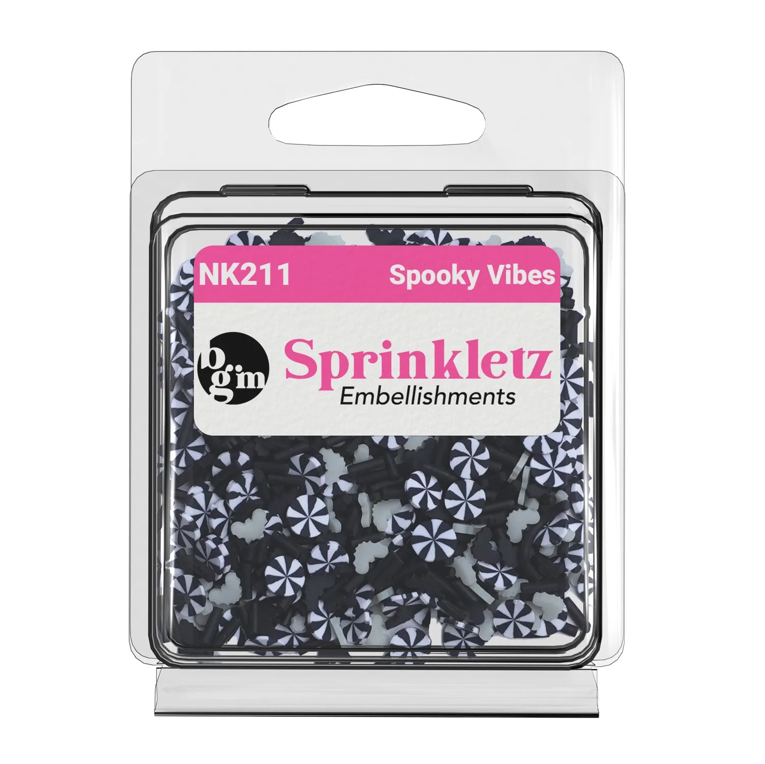 Buttons Galore Sprinkletz Spooky Vibes Streudeko 12 g nachleuchtend