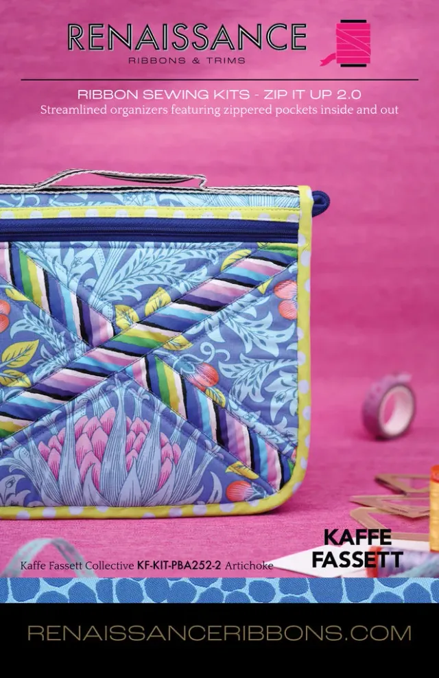 Renaissance Ribbon Zip It Up 2.0 Nähset Organizer