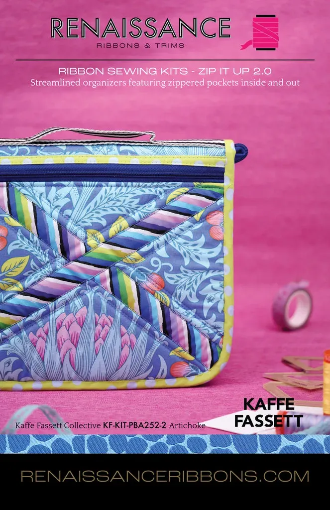 Renaissance Ribbon Zip It Up 2.0 Nähset Organizer