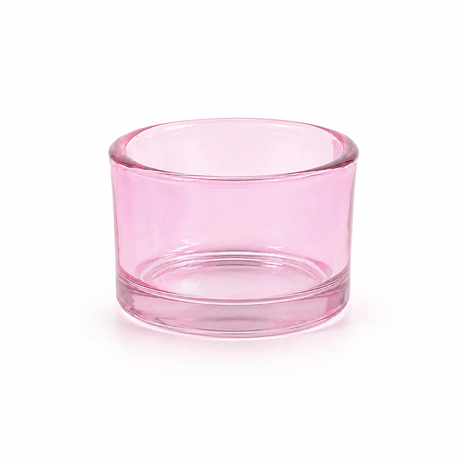Creativery Teelichtgläser Glas Zylinder 4er Set