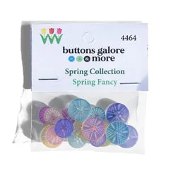 Buttons Galore Spring Fancy Nähknöpfe bunt 16 Stk