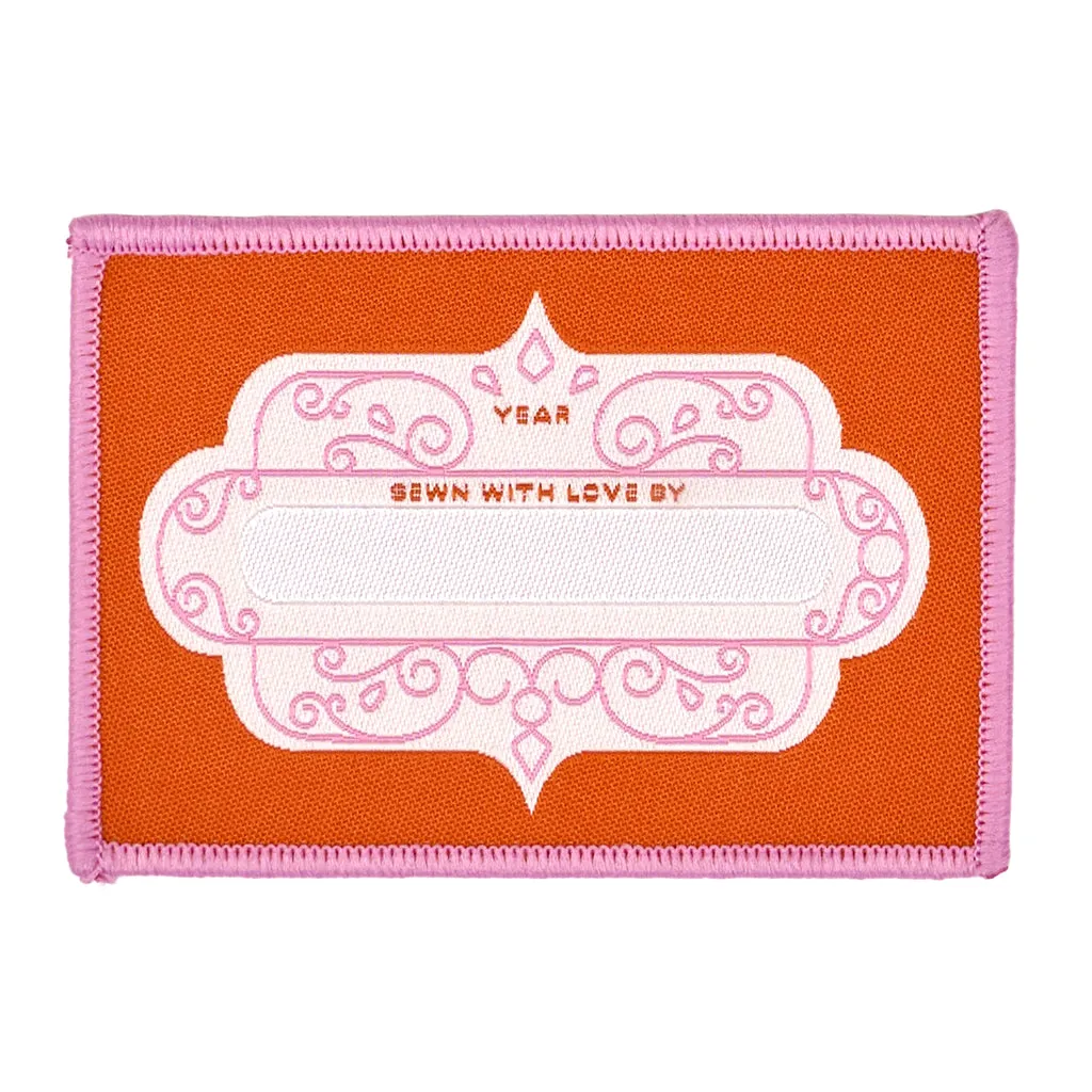 Renaissance Ribbon Market Days Bügeletikett 76x50 mm