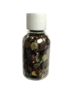 Buttons Galore 28 Lilac Lane Puppy Paws Pailletten-Mix Flasche