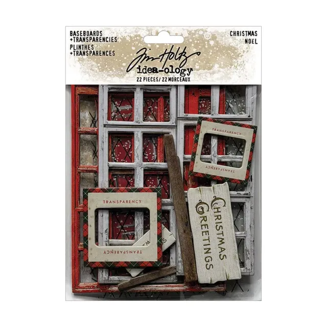 Idea-ology Tim Holtz Baseboards + Transparencies Bastelpapier