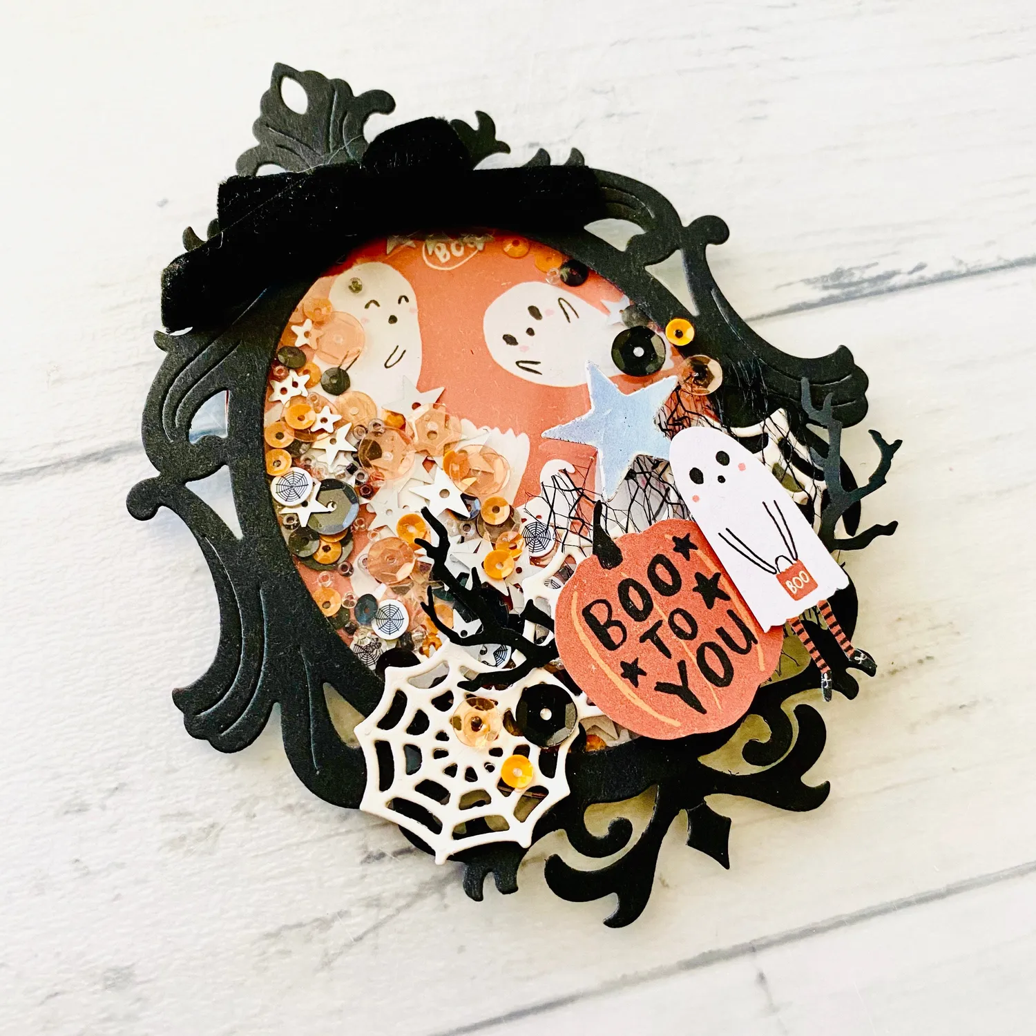 Buttons Galore Jack-O-Lantern Witch Hat Bastelknopf