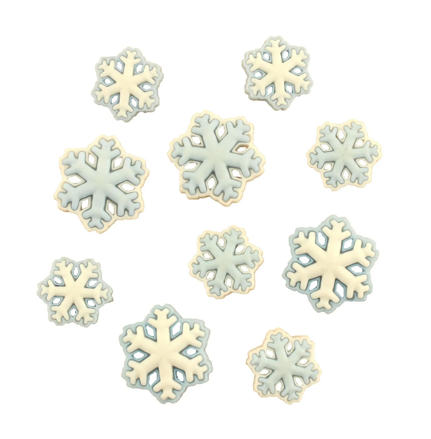 Buttons Galore Winter Arctic Blast Knöpfe 10 Stück