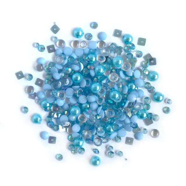 Buttons Galore Sparkletz Ocean Waves Bastelsteine 10g
