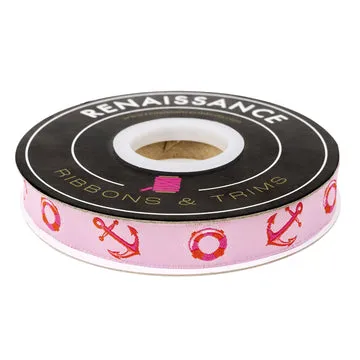 Renaissance Ribbon Floral Reef Floaties and Sinkies Band 1 Yard