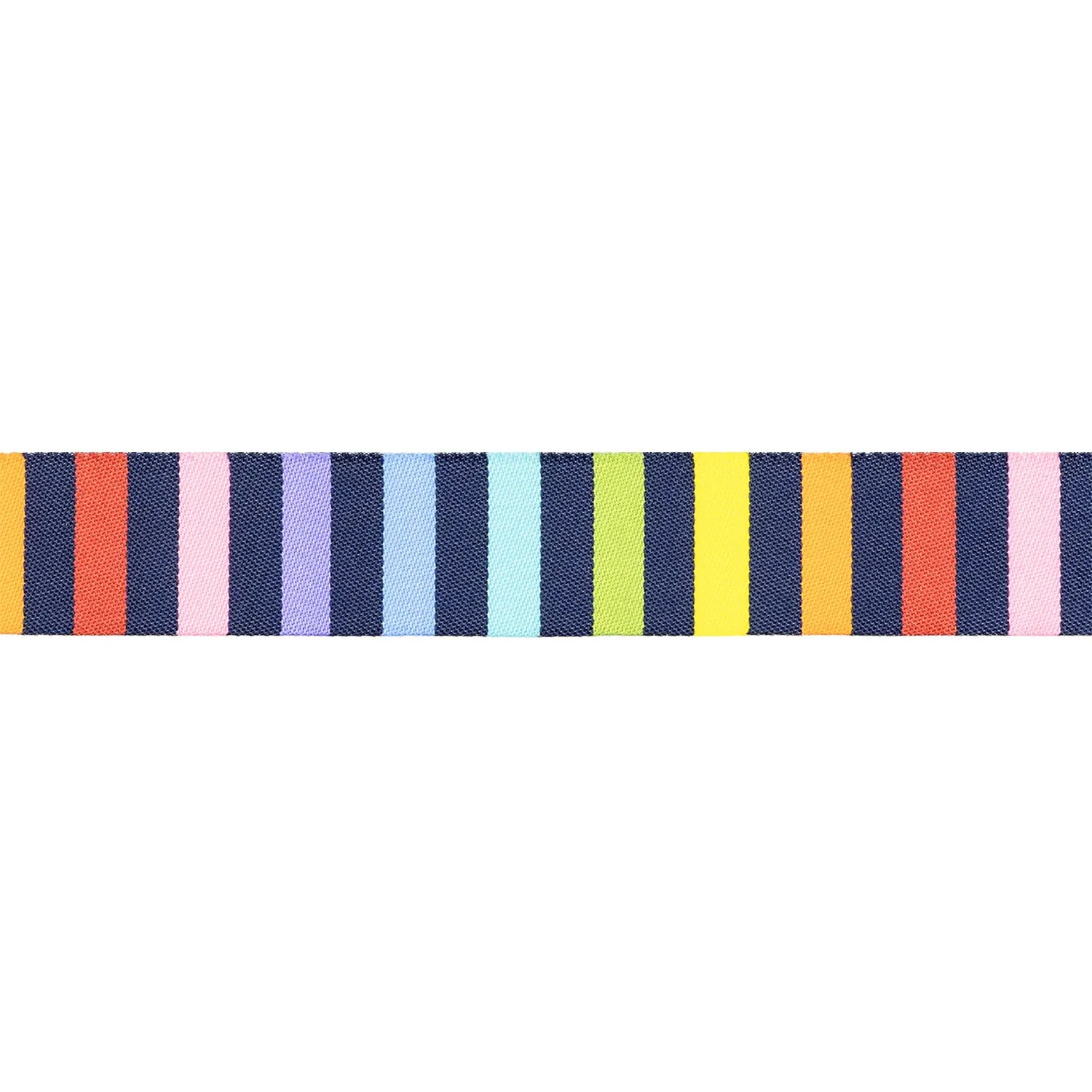 Renaissance Ribbon Meowter Space Stripey Webband schwarz 22 mm