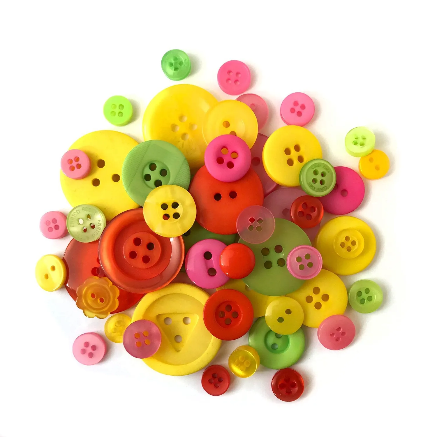 Buttons Galore Festive Nähknöpfe 12 oz Bunt Keksdose