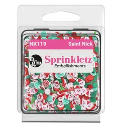 Buttons Galore Sprinkletz Saint Nick Streuteile 12g Polymer