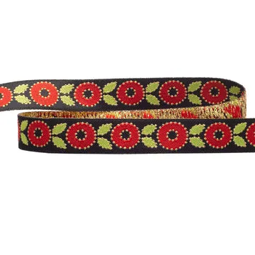 Renaissance Ribbon Mary Engelbreit Christmas Schmuckband Set 5 Yards