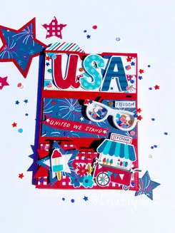 Buttons Galore Sprinkletz Old Glory Streuteile 5mm 12g