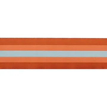 Renaissance Ribbon Great Outdoors Retro Stripe Schmuckband Rust 1 Yard