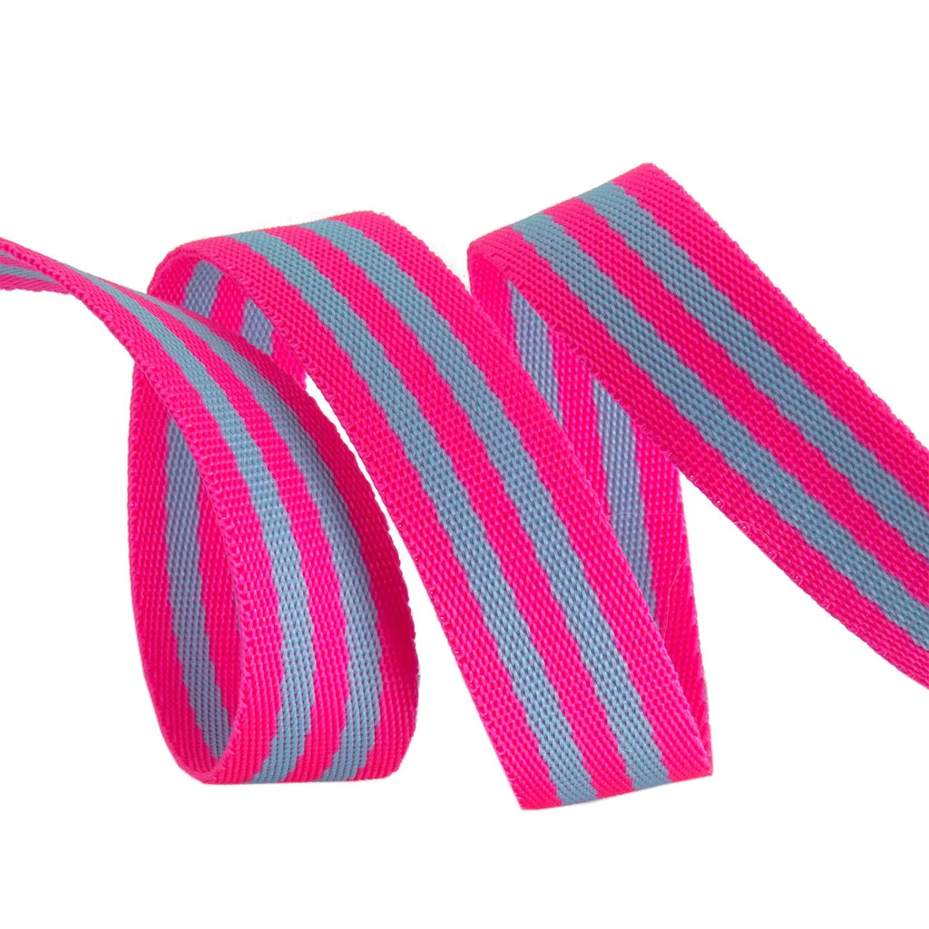 Renaissance Ribbon Tula Pink Gurtband Nylon 1 Yard gestreift