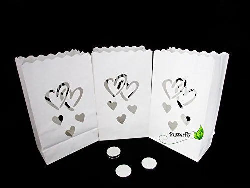 Creativery Candlebags Lichttüten Papier 10 Stück