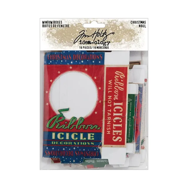 Idea-ology Tim Holtz Window Boxes Fensterboxen Deko