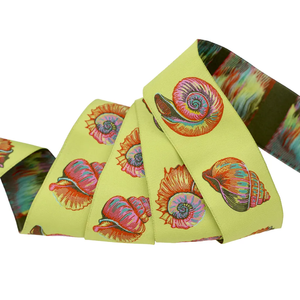Renaissance Ribbon Floral Reef Lil Shelly Webband 38mm 1 Yard