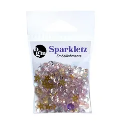 Buttons Galore Sparkletz Winter Wishes Bastelmix 10 g Winter
