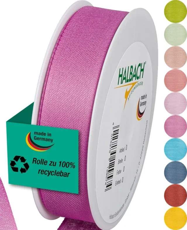 Halbach mattes Taftband Geschenkband
