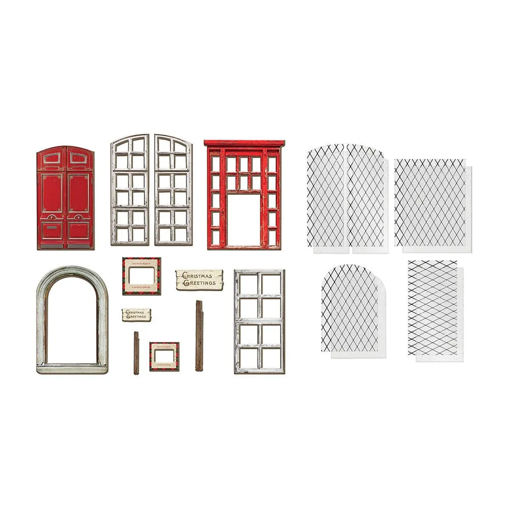 Idea-ology Tim Holtz Baseboards + Transparencies Bastelpapier
