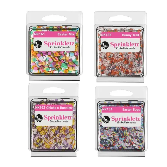 Buttons Galore Sprinkletz Easter Bundle Streuteile 48 g