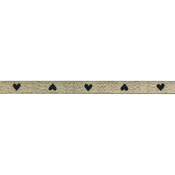 Renaissance Ribbon Hearts and Sparks Hearts Schmuckband 3/8" 1 Yard Herzen