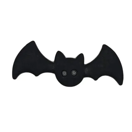 Buttons Galore Black Bat Knöpfe schwarz