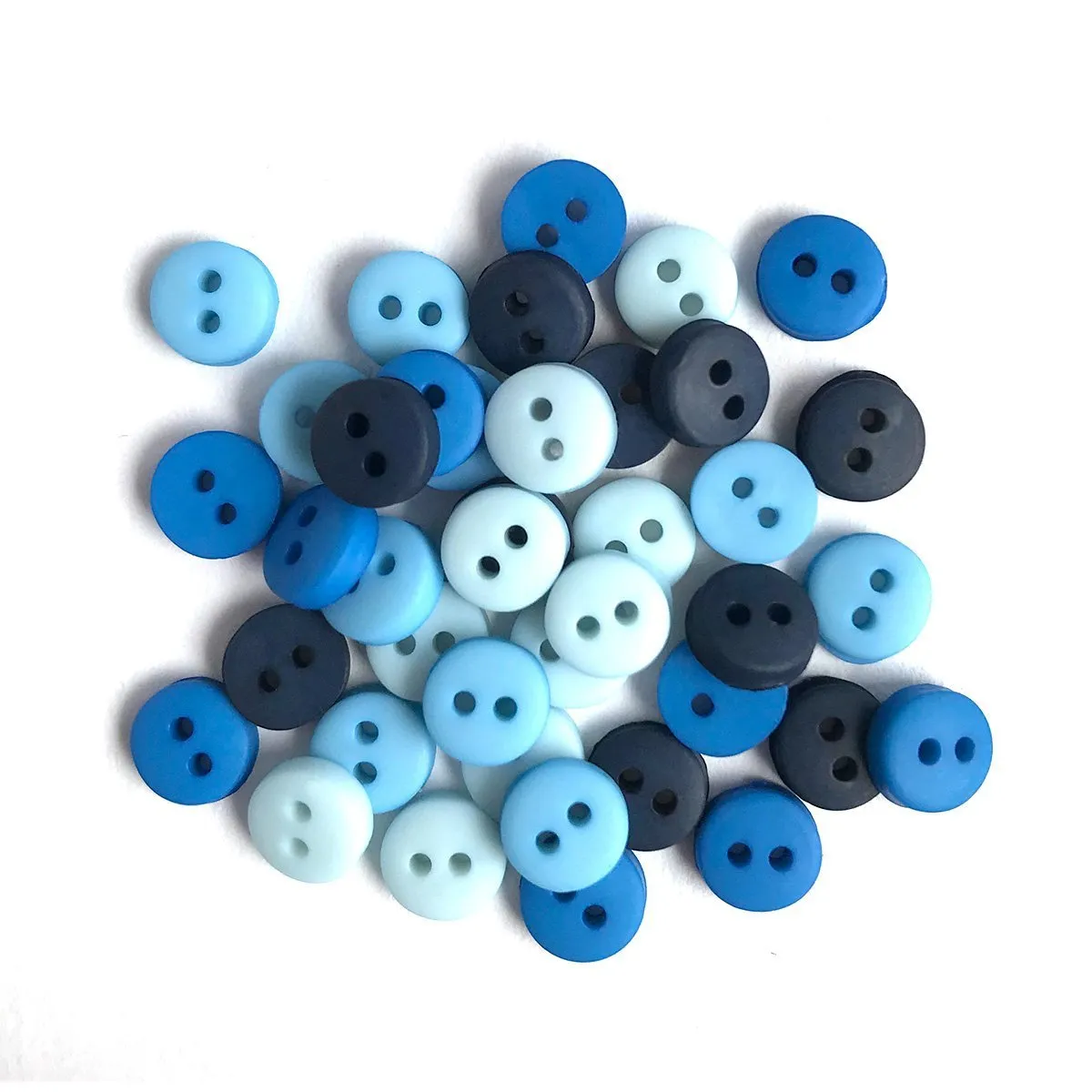 Buttons Galore Tiny Knöpfe 40 Stück Nylon