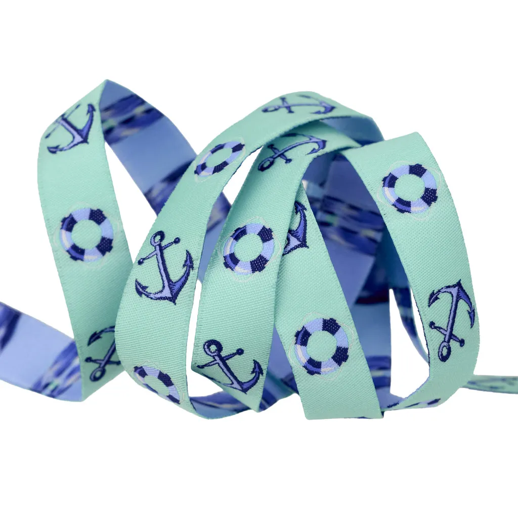 Renaissance Ribbon Floral Reef Floaties and Sinkies Band 1 Yard