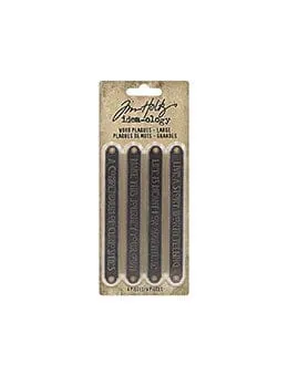Idea-ology Tim Holtz Word Plaques Large Dekoschilder