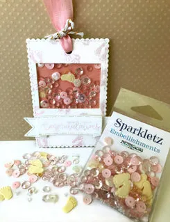 Buttons Galore Sparkletz Daddy's Little Girl Streudeko 10g