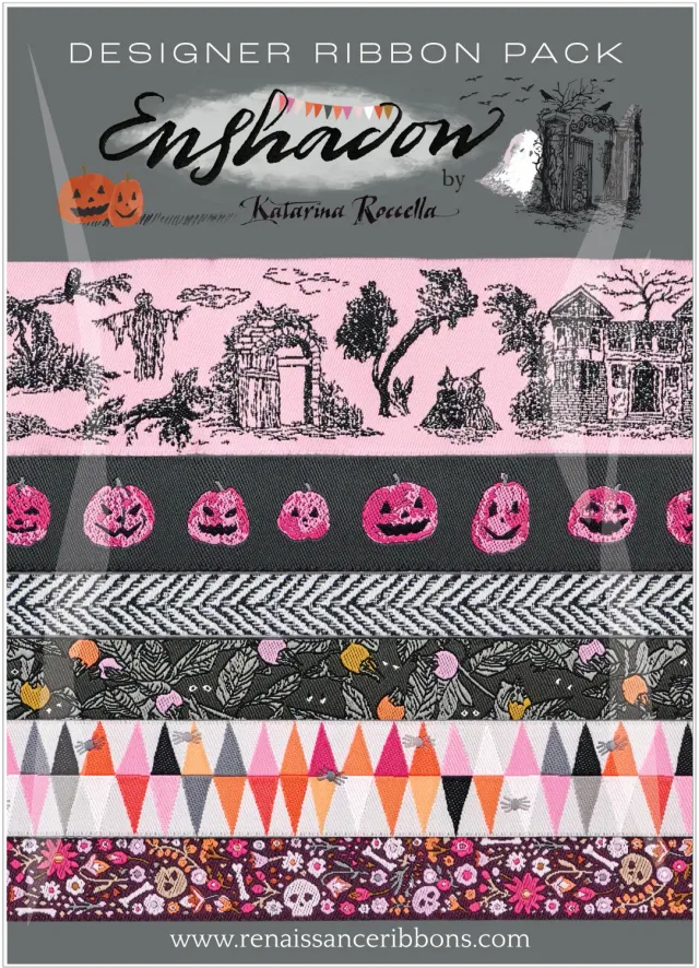 Renaissance Ribbon Enshadow Designer Pack Schmuckband Set 6 Yard Polyester