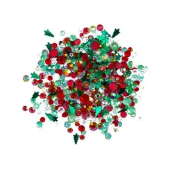 Buttons Galore Sparkletz Tree Farm Streumix 10 g Weihnachten