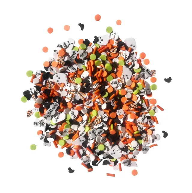 Buttons Galore Sprinkletz Ghostly Greeting Bastelstreu 12 g Halloween