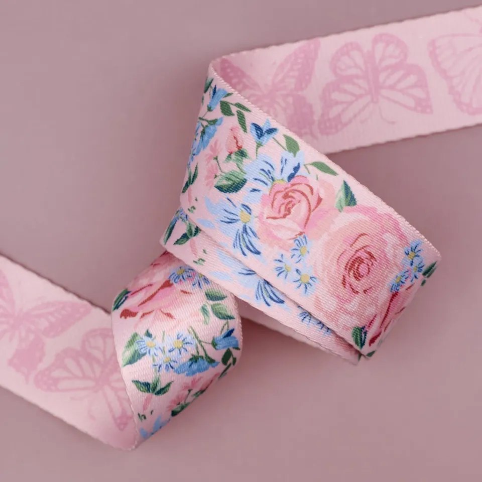 Renaissance Ribbon My Secret Garden Grandma's Rose Garden Gurtband