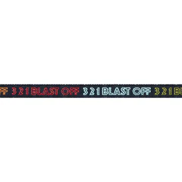 Renaissance Ribbon 3, 2, 1... Blastoff Schleifenband 3/8 Zoll 1 Yard