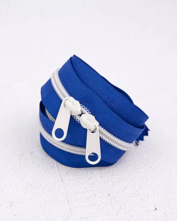 Renaissance Ribbons Cobalt Handtaschen-Reißverschluss No.5